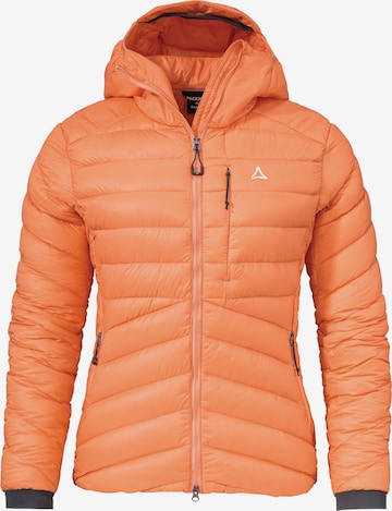 Veste outdoor 'Tschierval' Schöffel en orange : devant