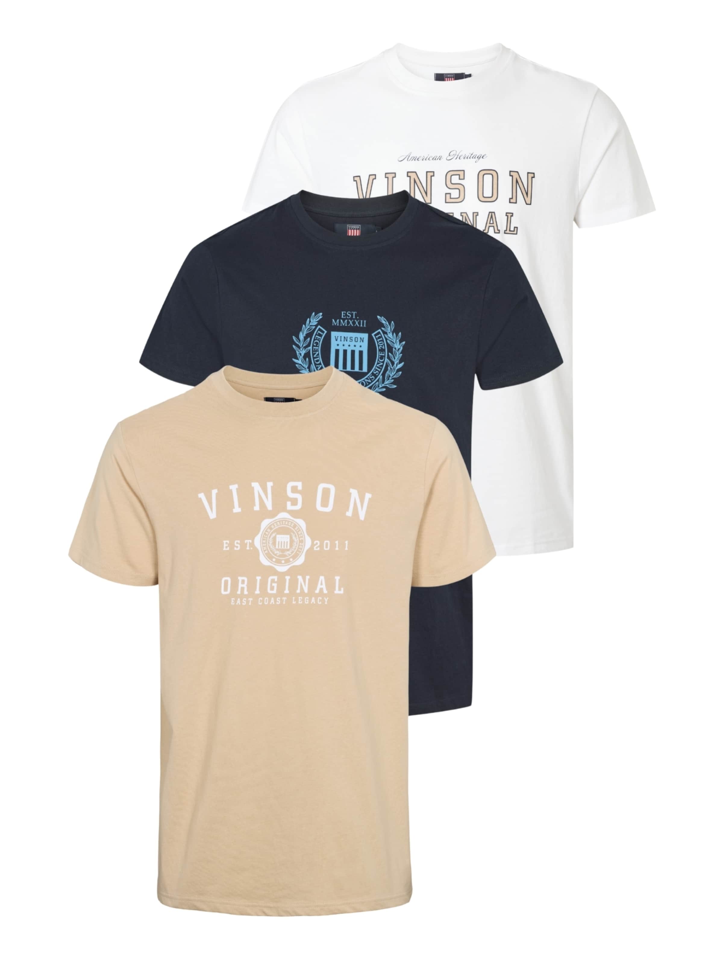 VINSON Regular fit Overhemd ' VMRazuel ' in Wit: voorkant