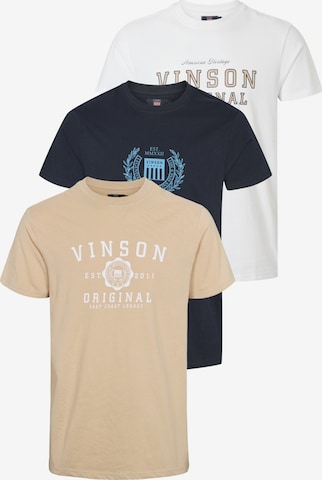 VINSON Regular Fit Paita ' VMRazuel ' värissä valkoinen: etupuoli