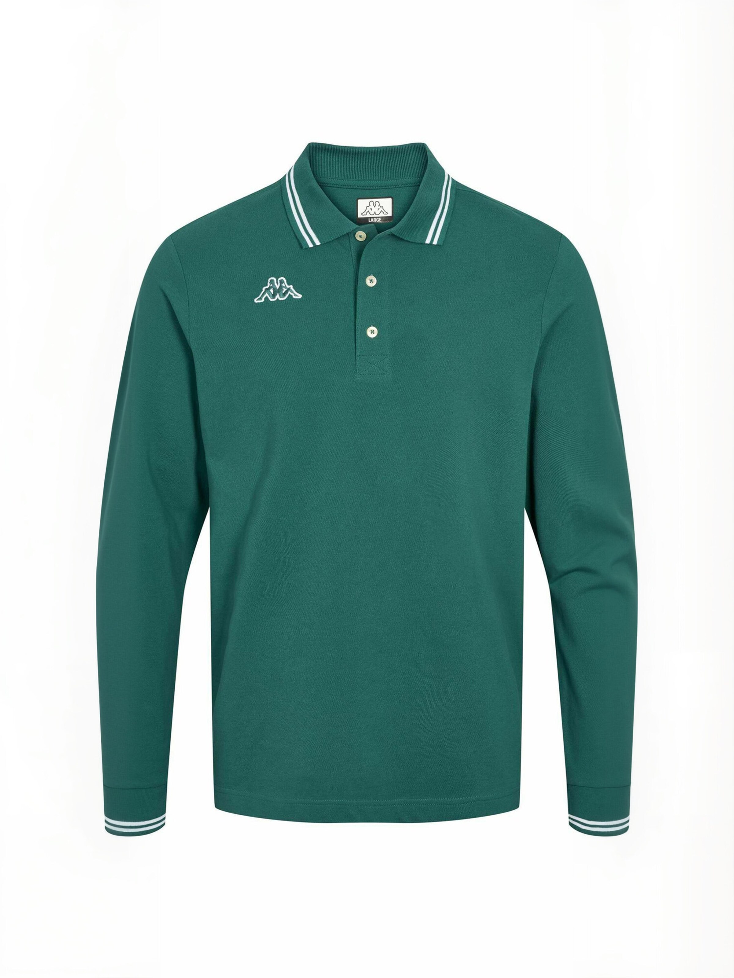 KAPPA - Camisa ' KMLogo Maltax ' en verde: frente