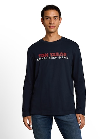 TOM TAILOR Shirt in Blau: Vorderseite