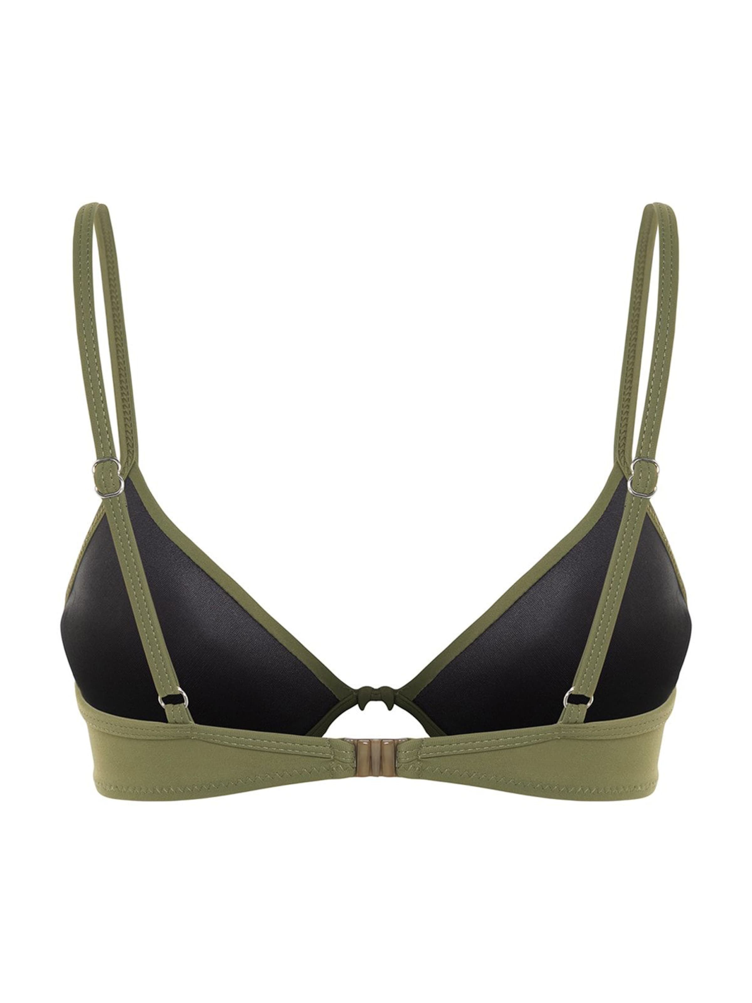 Triangle Hauts de bikini Trendyol en vert