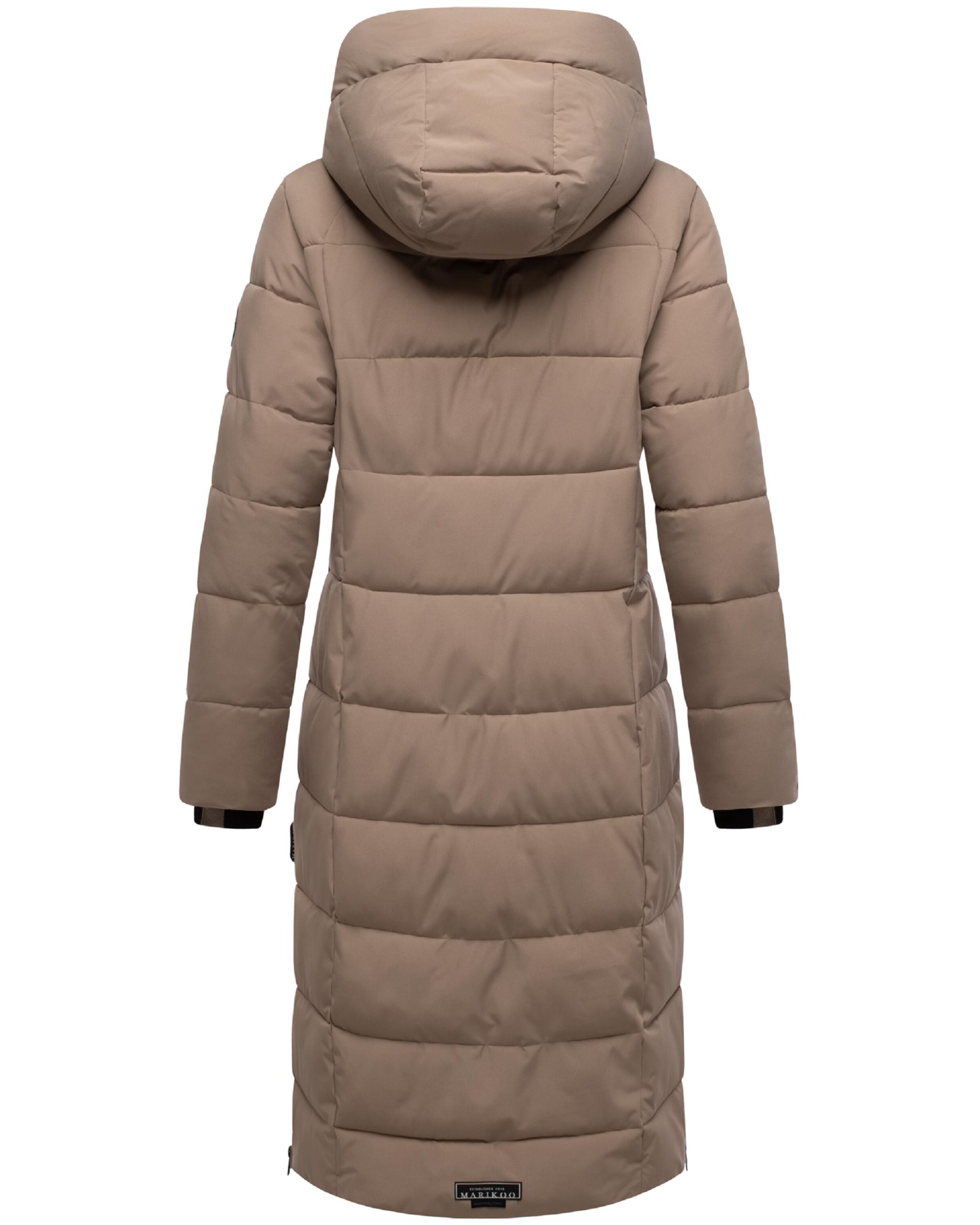 MARIKOO Winter coat 'Lanitaa XVI' in Grey