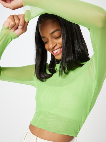 Nasty Gal Shirt in Green