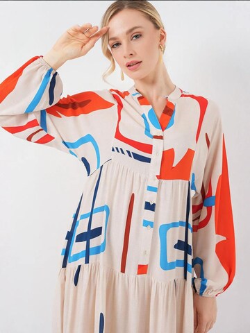 Bigdart Dress in White