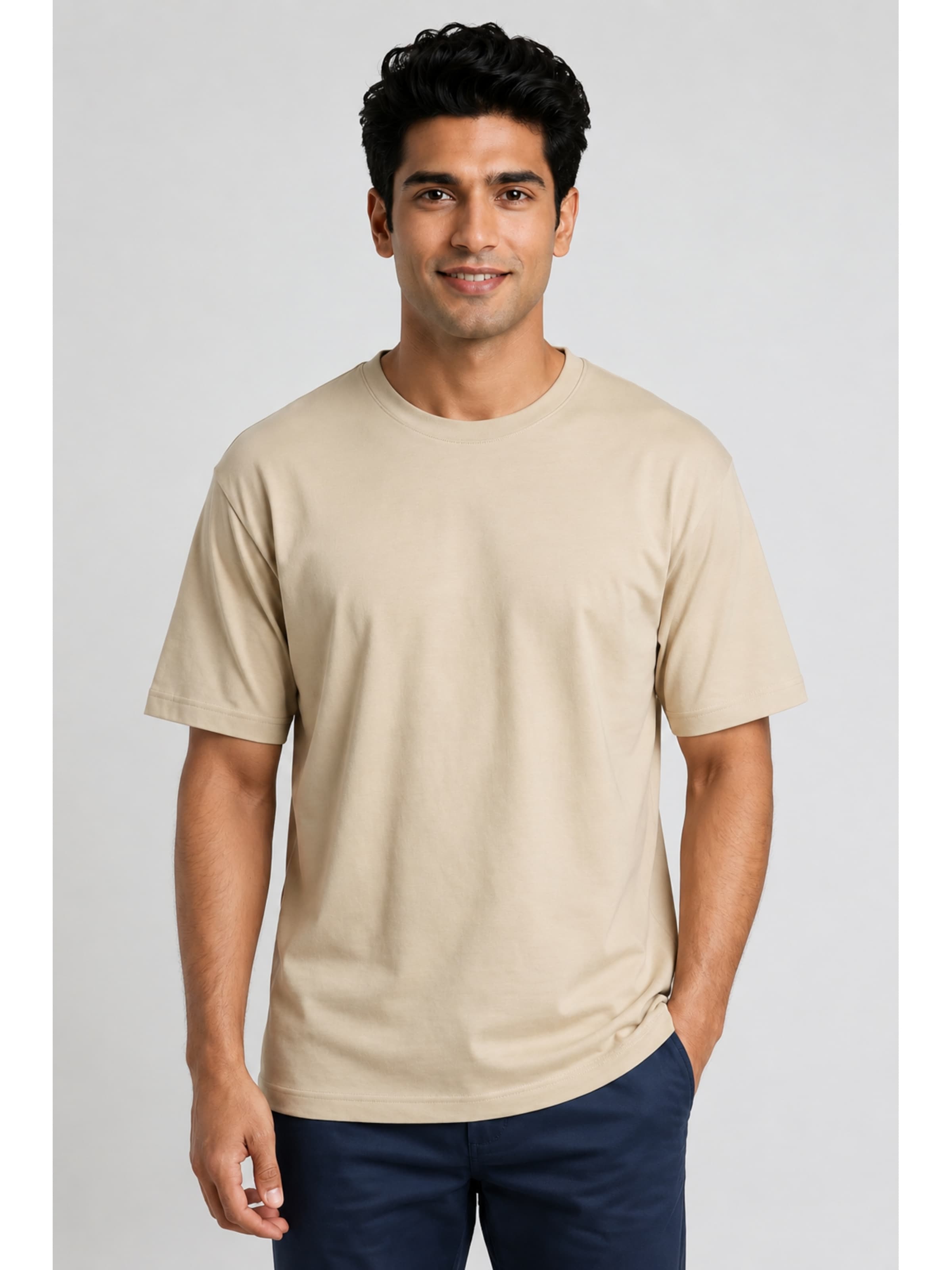 T-Shirt 'Venice' alan red en blanc