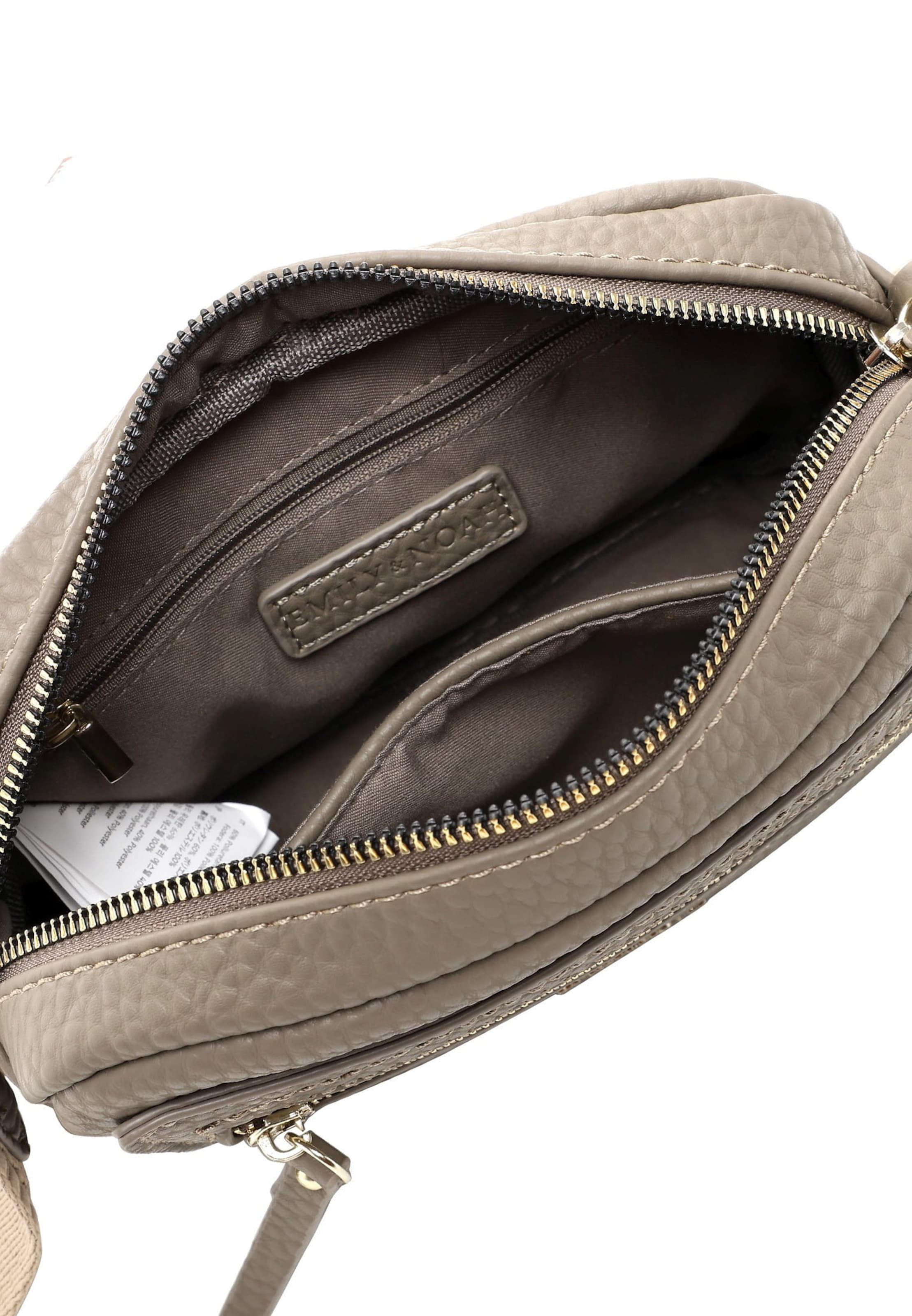 Emily & Noah Skuldertaske 'Heidi' i grå