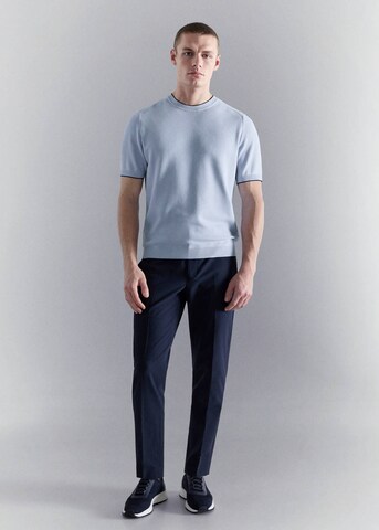 MANGO MAN Shirt 'Milo' in Blue