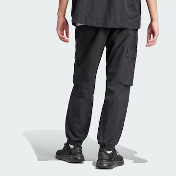 ADIDAS SPORTSWEAR Loose fit Workout Pants 'City Escape' in Black