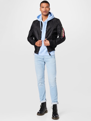 ALPHA INDUSTRIES Tussenjas in Zwart