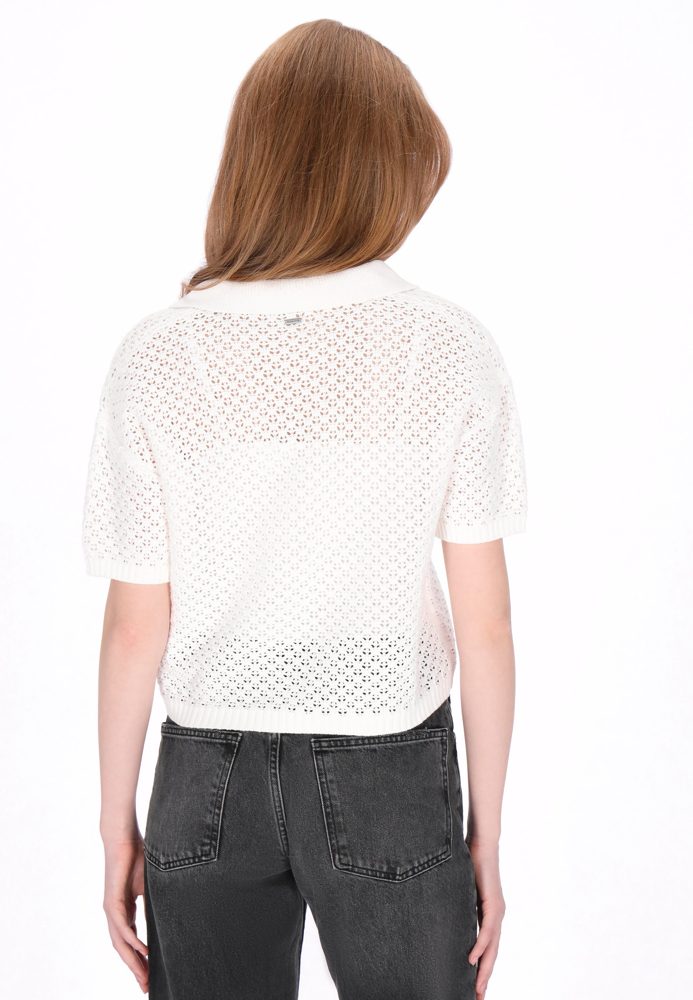 DreiMaster Vintage - Cárdigan en blanco