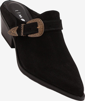 Limoya - Zapatos abiertos 'Sanida' en negro: frente