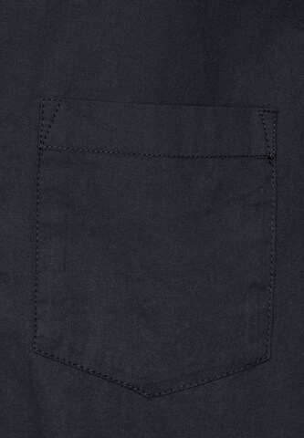 Street One MEN Regular Fit Hemd in Schwarz