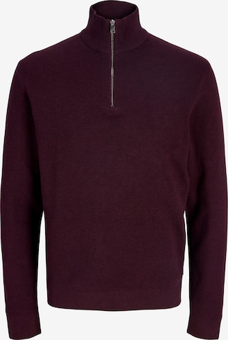 JACK & JONES Sweater 'JPRBlamilano' in Brown: front