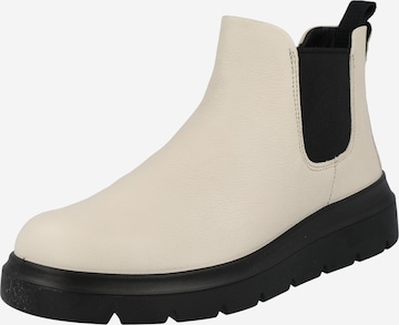 Chelsea Boots ECCO en beige : devant