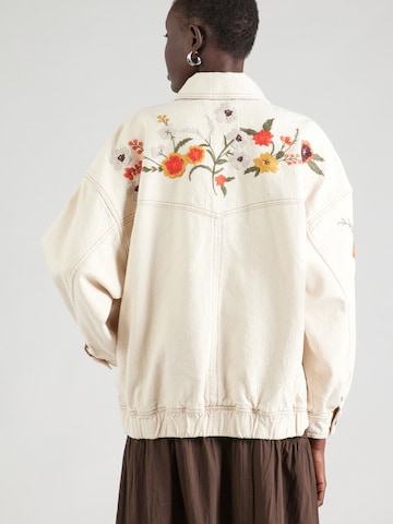 Free People Between-season jacket 'DUSTY TRAILS' in Beige