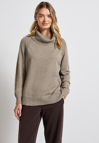 STREET ONE Pullover in Beige: Vorderseite