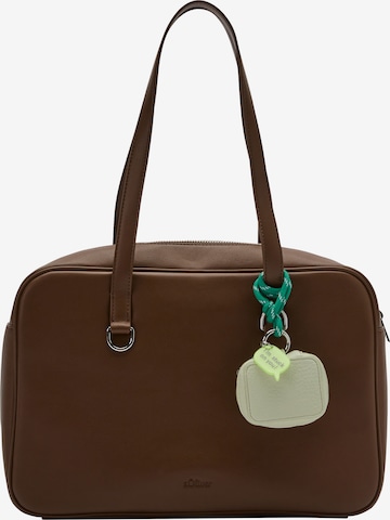 s.Oliver Handtasche in Braun: Vorderseite