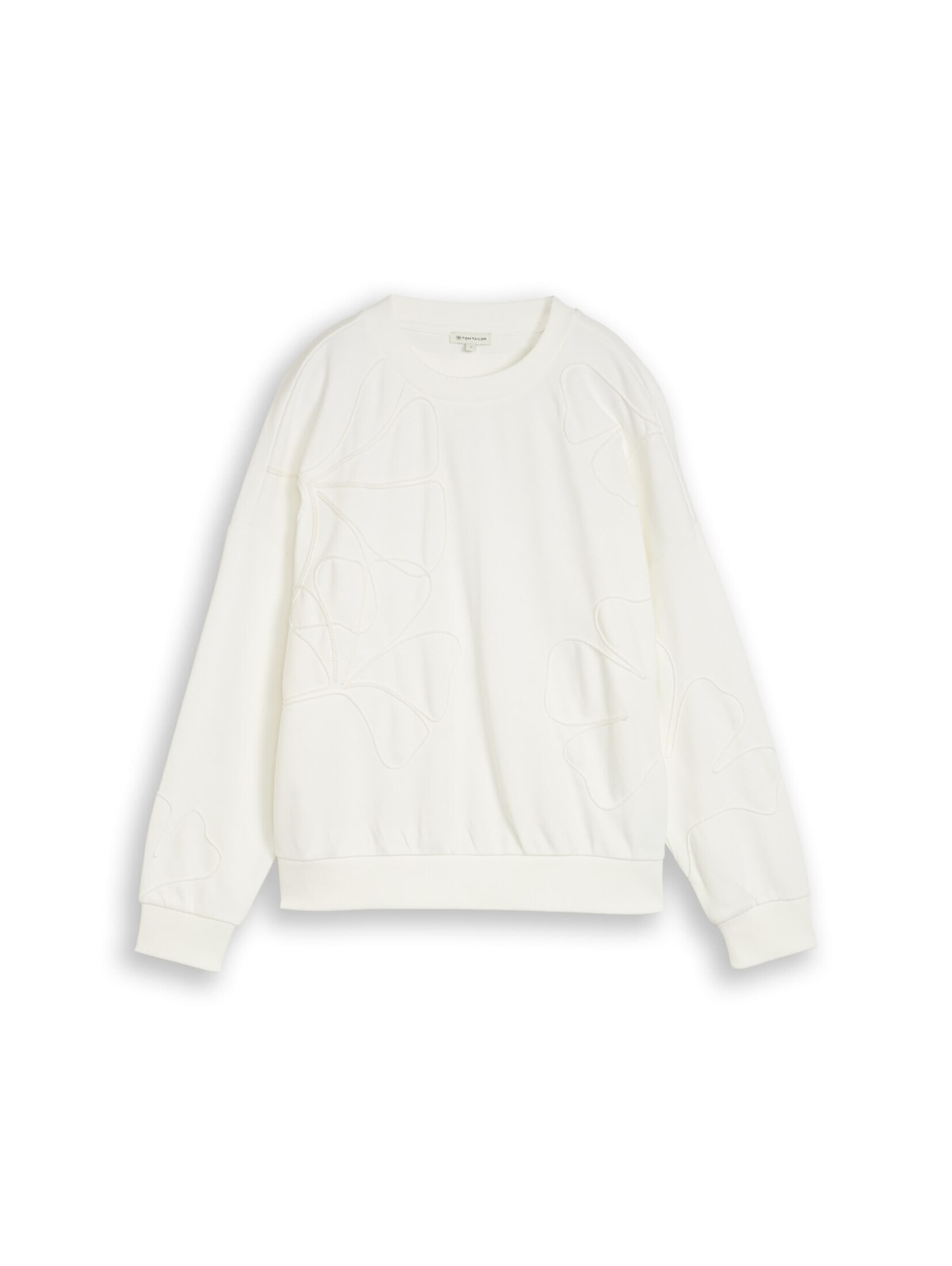 TOM TAILOR Sweatshirt in White, Item view