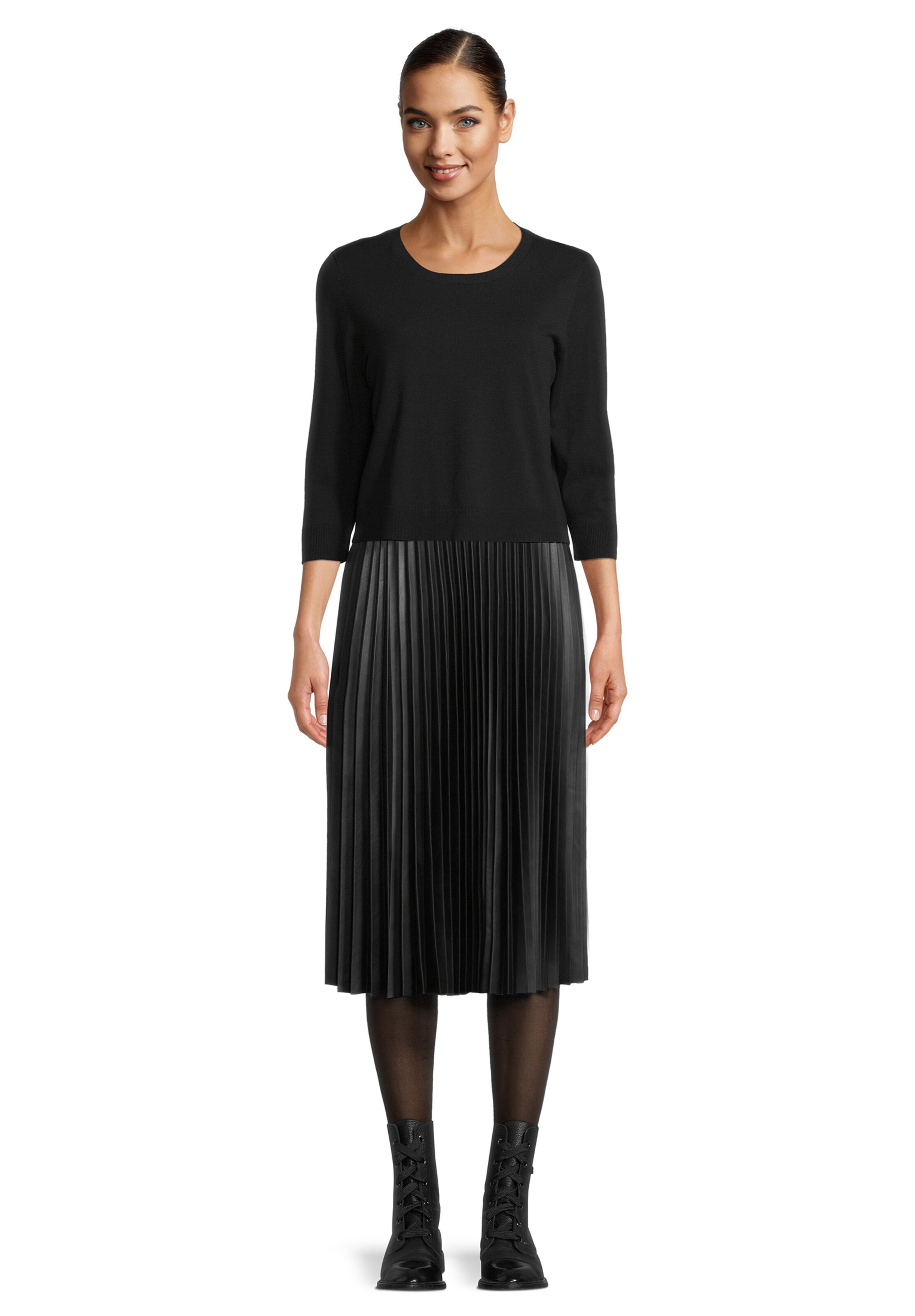 Frauen Große Größen Vera Mont Midikleid zweiteilig in Schwarz - KR22749 Frauen Große Größen Vera Mont Midikleid zweiteilig in Schwarz - KR22749