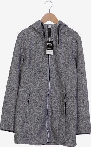 ICEPEAK Sweatshirt & Zip-Up Hoodie in M in Grey: front