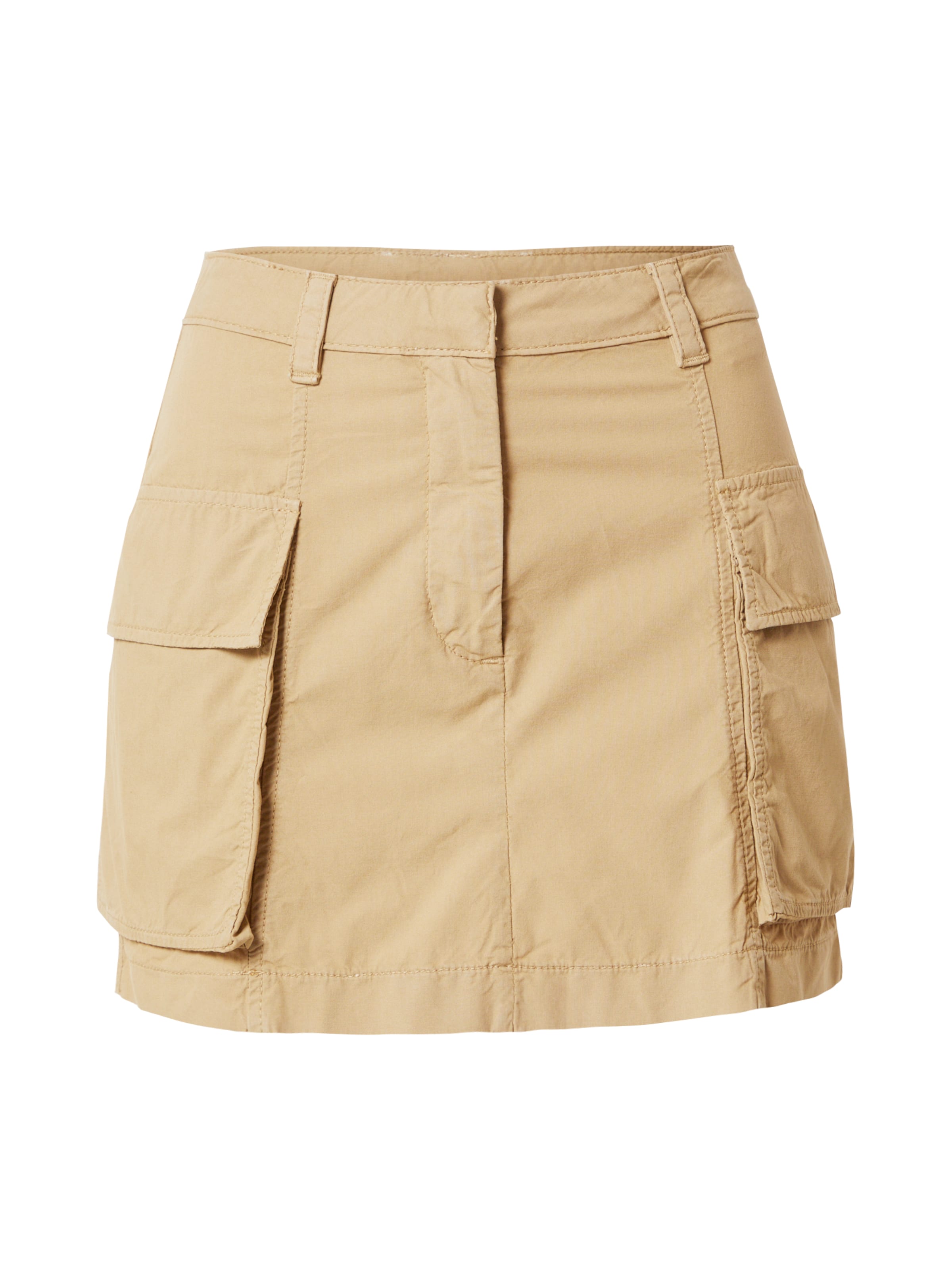 Gonna &#x27;Sila&#x27; di A LOT LESS in beige: frontale