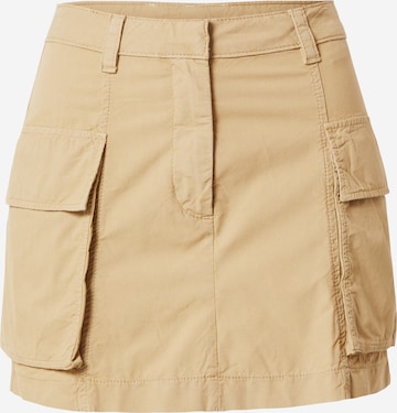 A LOT LESS Skirt 'Sila' in Beige: front