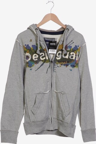 Desigual Sweatshirt & Zip-Up Hoodie in M in Grey: front