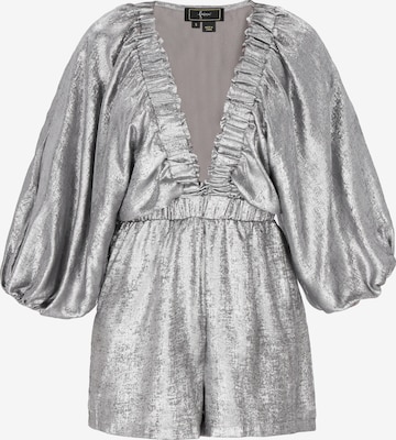 faina Jumpsuit in Zilver: voorkant