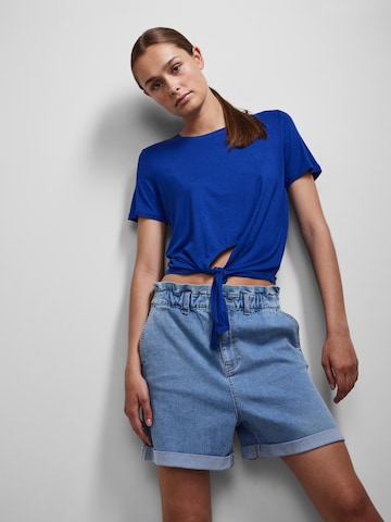 PIECES Regular Jeans 'Peggy' in Blue: front