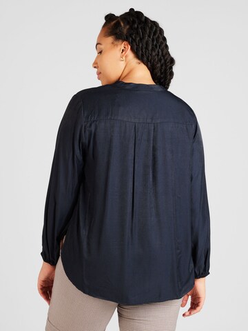 ONLY Carmakoma Blouse 'KALANA' in Blauw