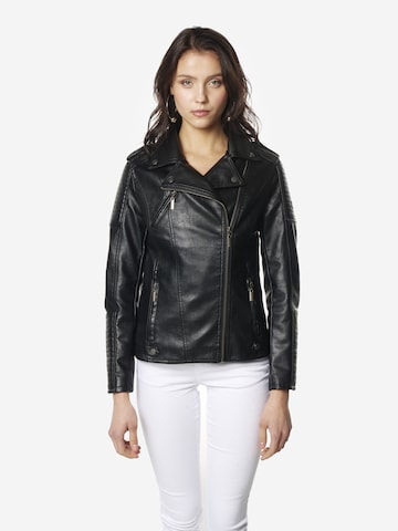 Geacă de primăvară-toamnă de la KOROSHI pe negru: față