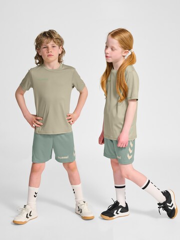 Hummel Trainingspak in Groen: voorkant