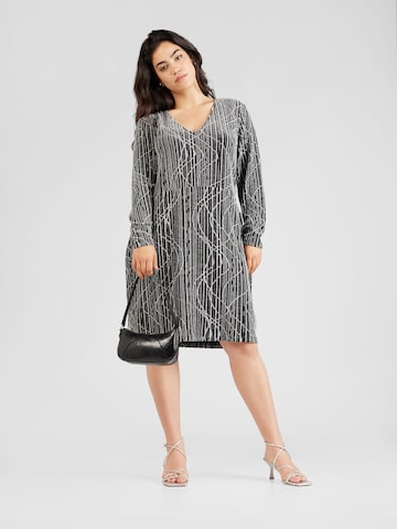 Vero Moda Curve Jurk 'Kanz Sibe' in Zwart