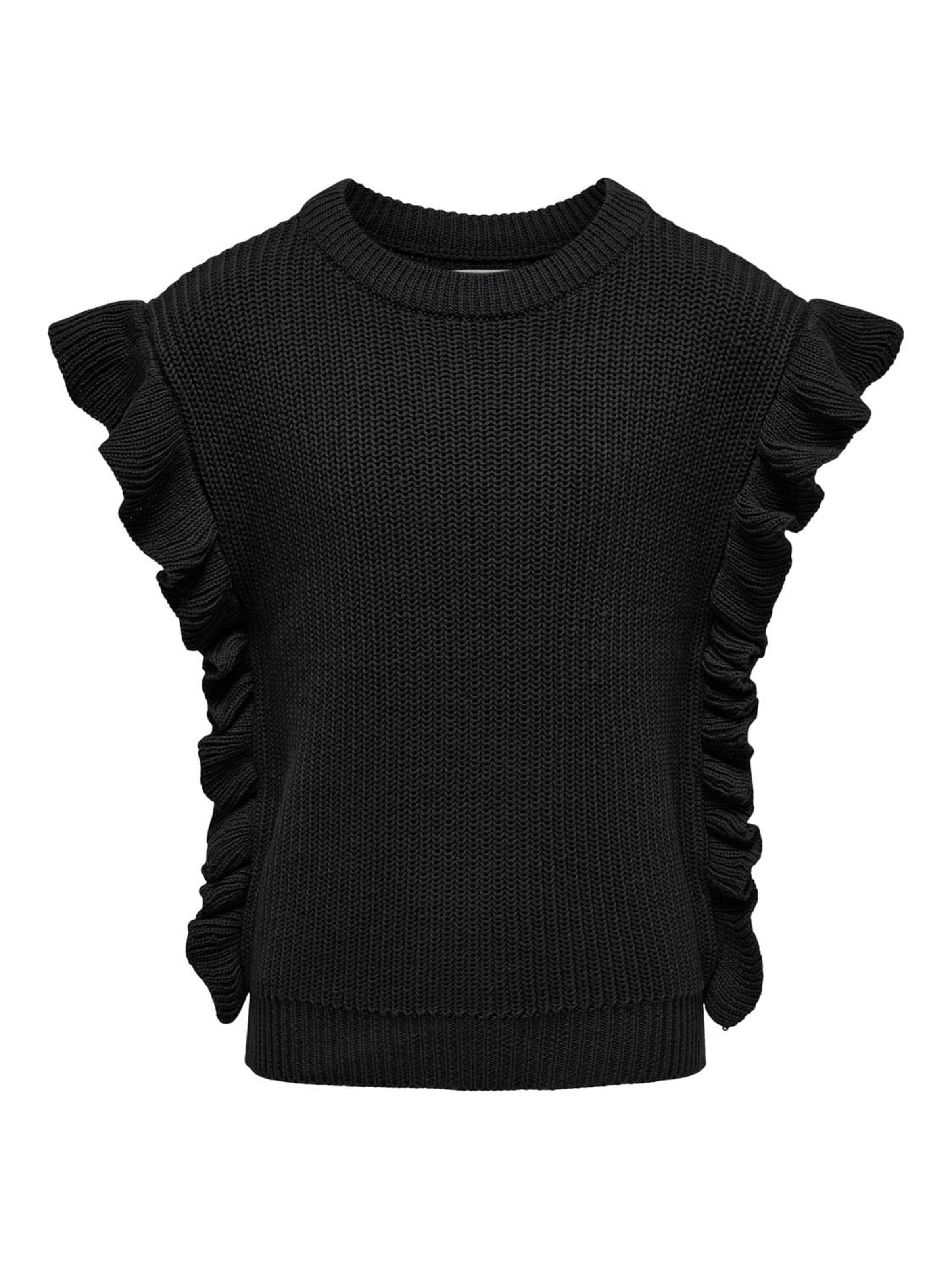 ONLY Sweater 'Gitta' in Black: front