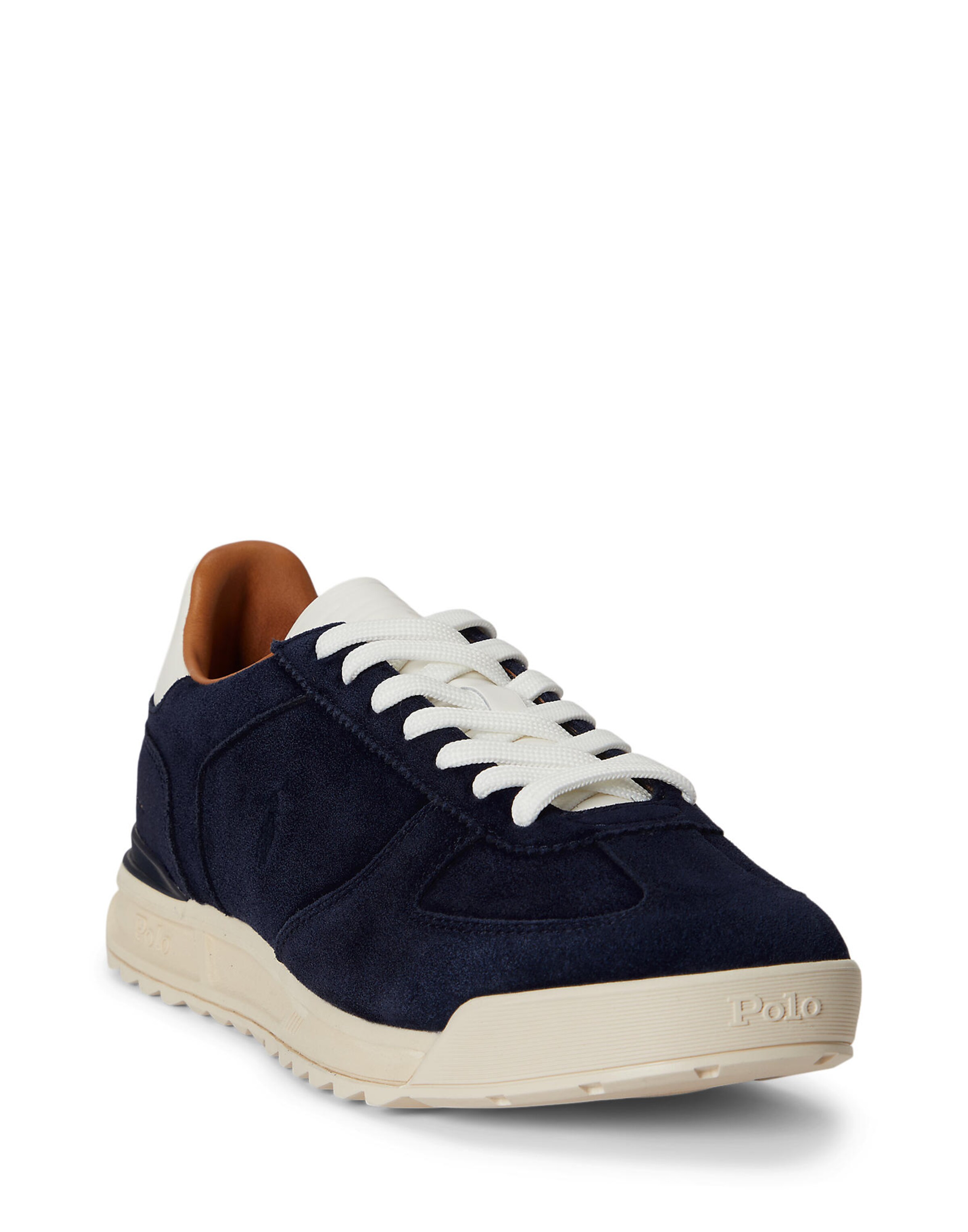 Sneaker bassa 'VARICK' di Polo Ralph Lauren in blu: frontale