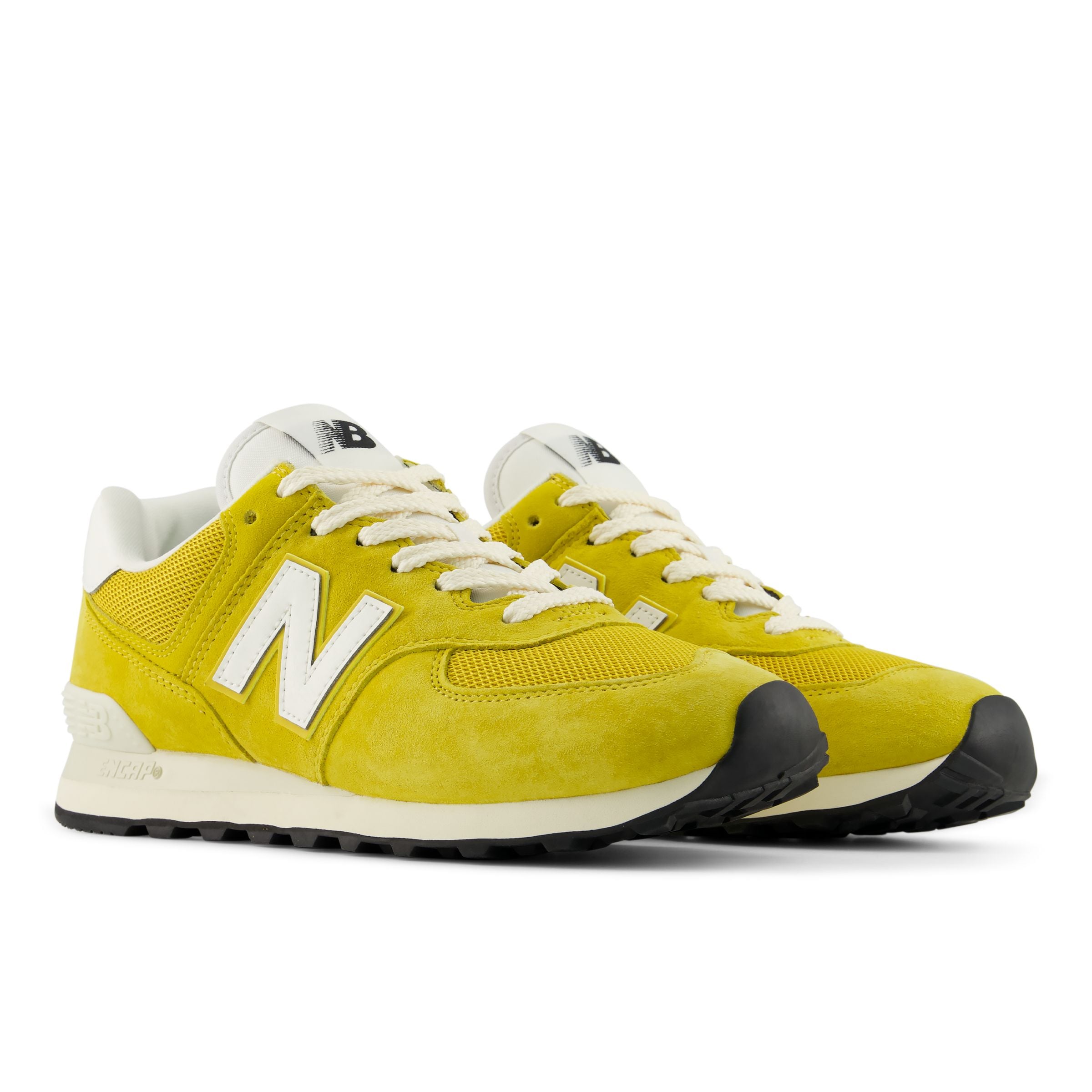 Sneaker bassa '574' di new balance in giallo