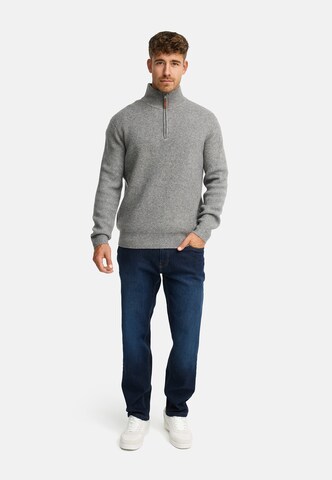 INDICODE JEANS Trui 'INPeace' in Grijs