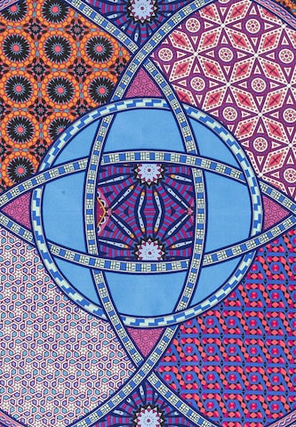 Foulard ' Kaleidoskope ' Roeckl en mélange de couleurs