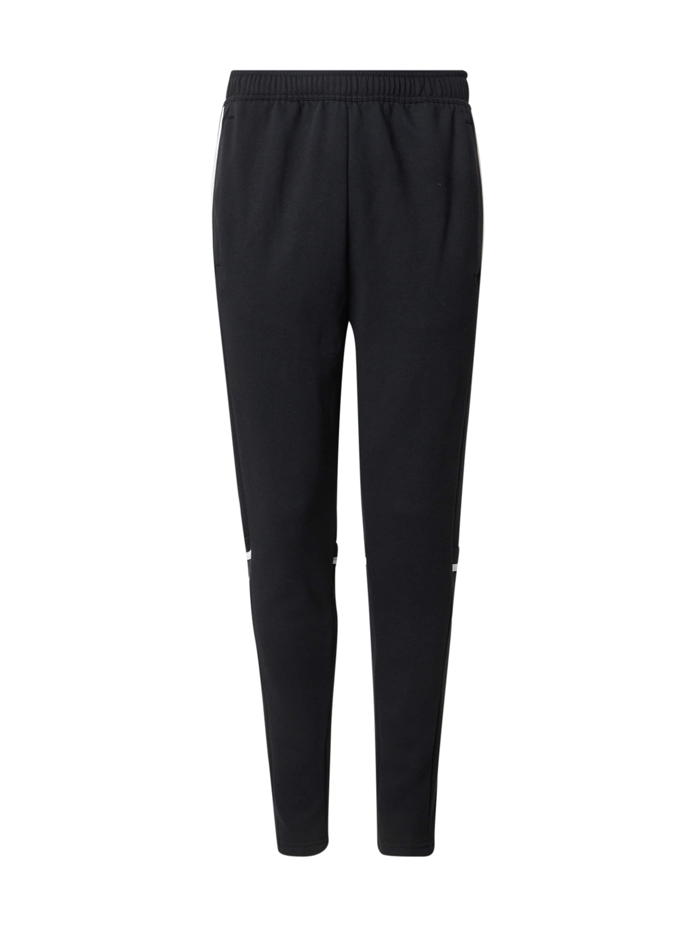 ADIDAS PERFORMANCE Tapered Παντελόνι φόρμας 'Squadra 25' σε μαύρο: μπροστά