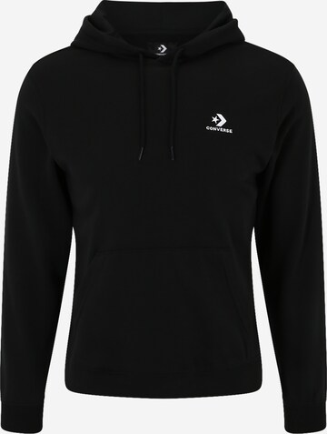 CONVERSE Sweatshirt 'Classic' in Schwarz: predná strana