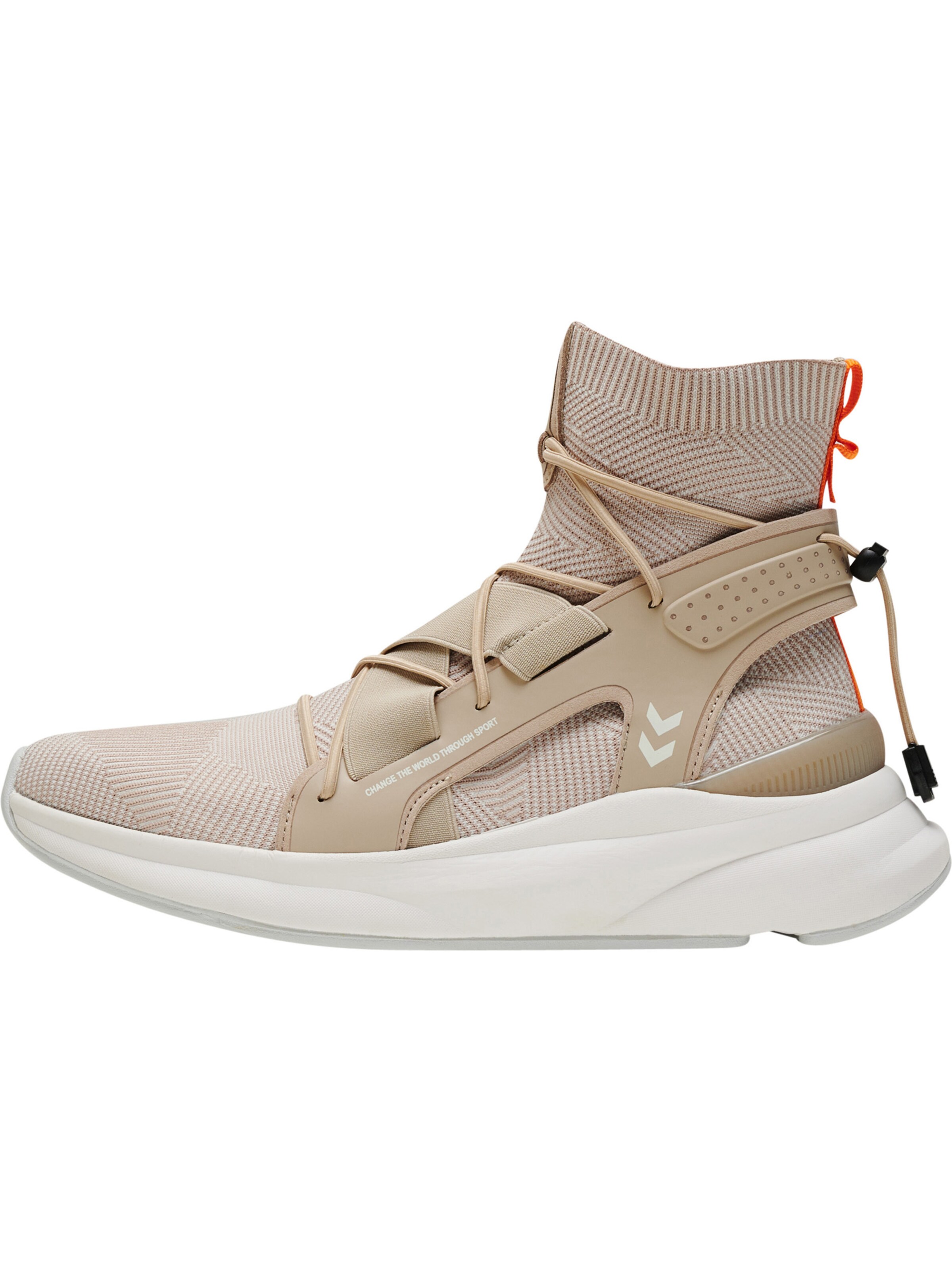 Hummel Sneaker high i beige: forside