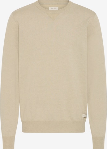 BLEND Pullover 'BHBruton' i beige: forside