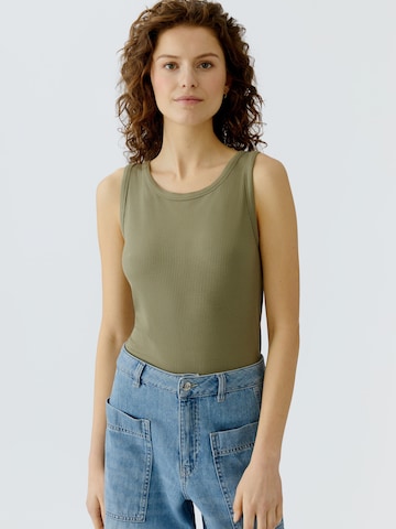 OUI Top 'Filiz' in Green: front