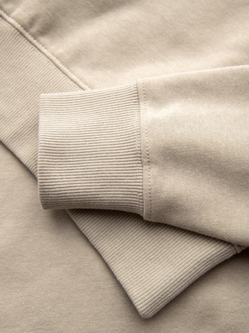 Sweat-shirt Ombre en beige