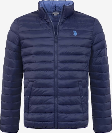 U.S. POLO ASSN. Tussenjas in Blauw: voorkant