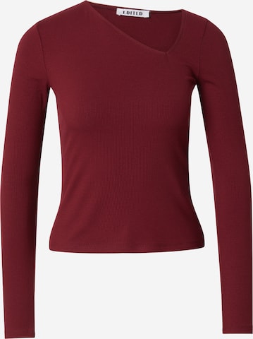 T-shirt 'Rufina' EDITED en rouge : devant