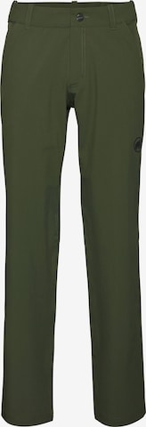 MAMMUT Outdoorhose 'Hiking V in Grün: Vorderseite