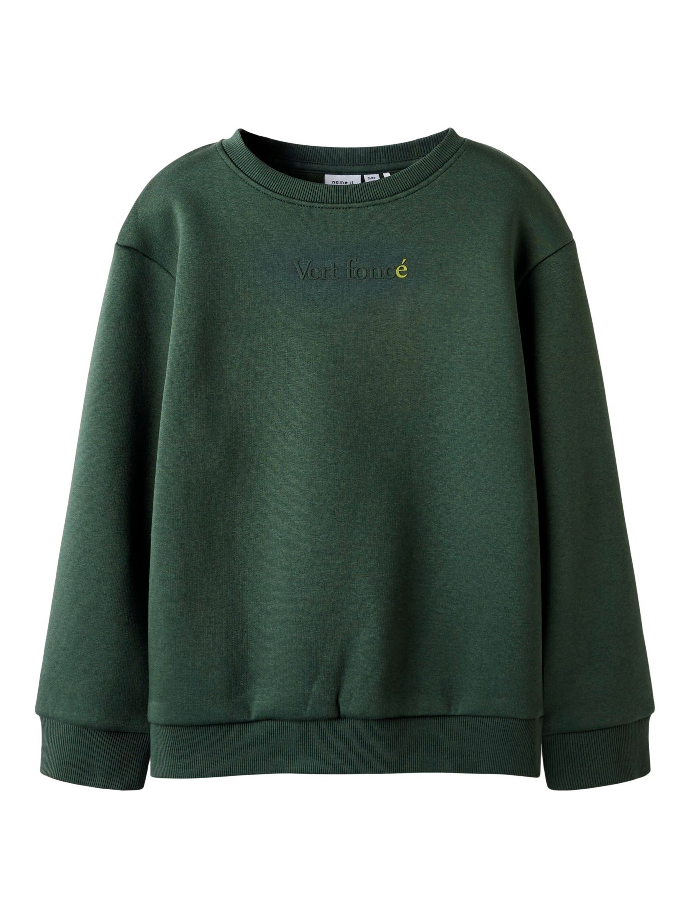 NAME IT Sweatshirt in Green: front