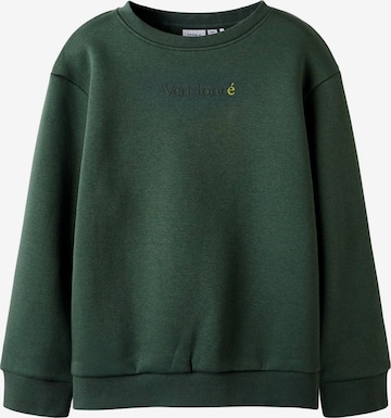 NAME IT Sweatshirt in Grün: Vorderseite
